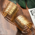 Egyptian Style 14K Gold Plated Bracelet Set